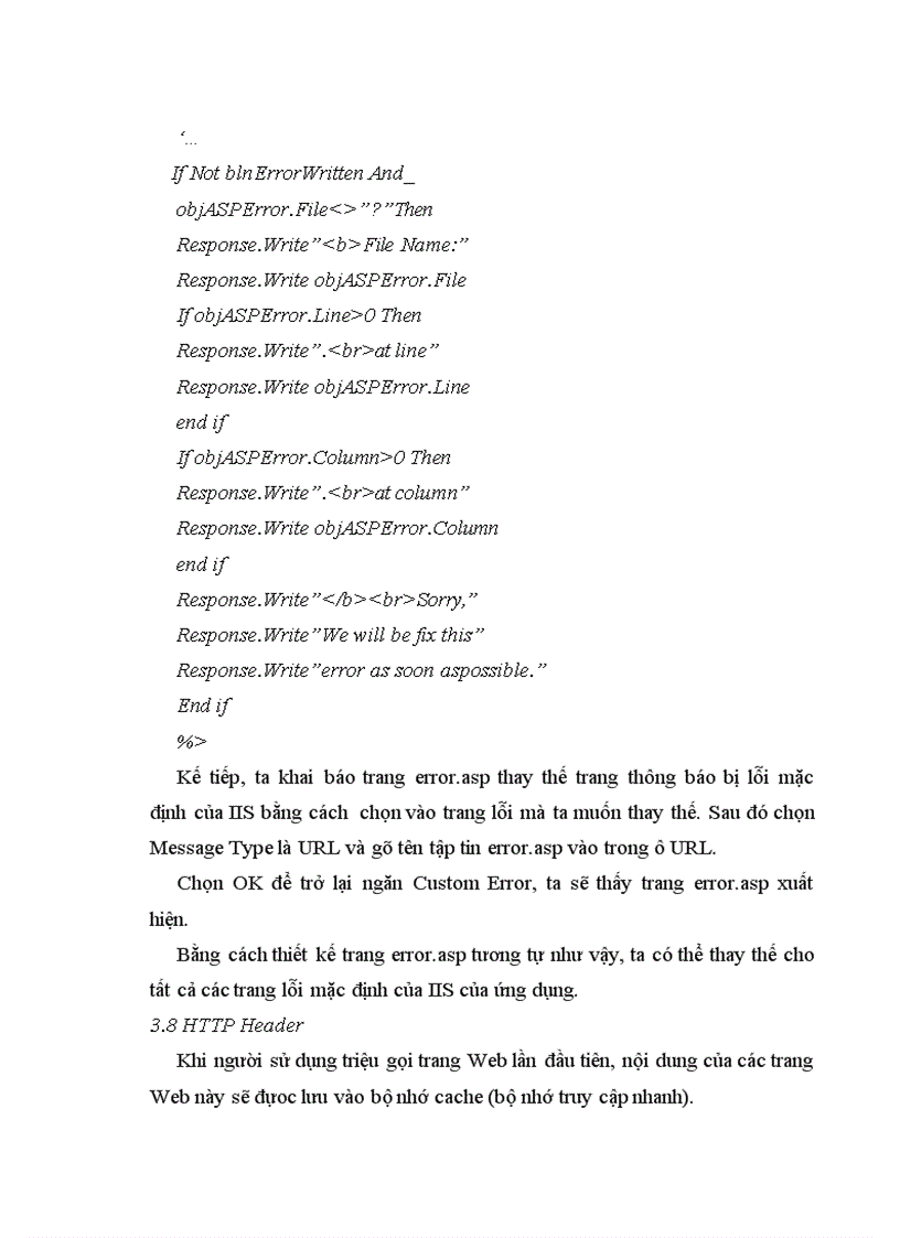 image for page Cấu hình máy chủ IIS tập tin GLOBAL asa