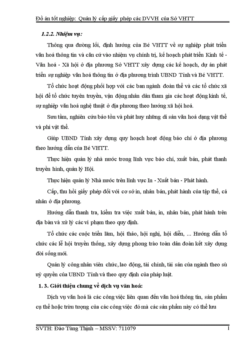 image for page Quản lý cấp giấy phép các DVVH của Sở VHTT