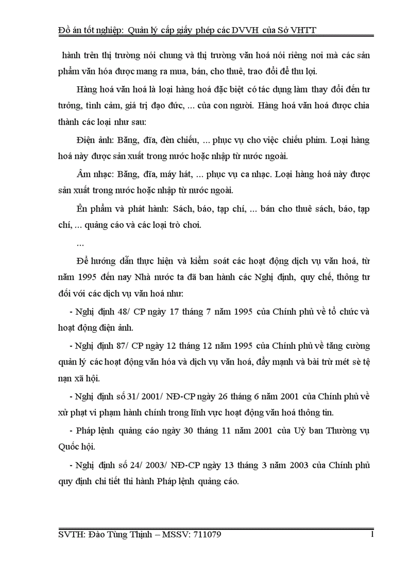 image for page Quản lý cấp giấy phép các DVVH của Sở VHTT