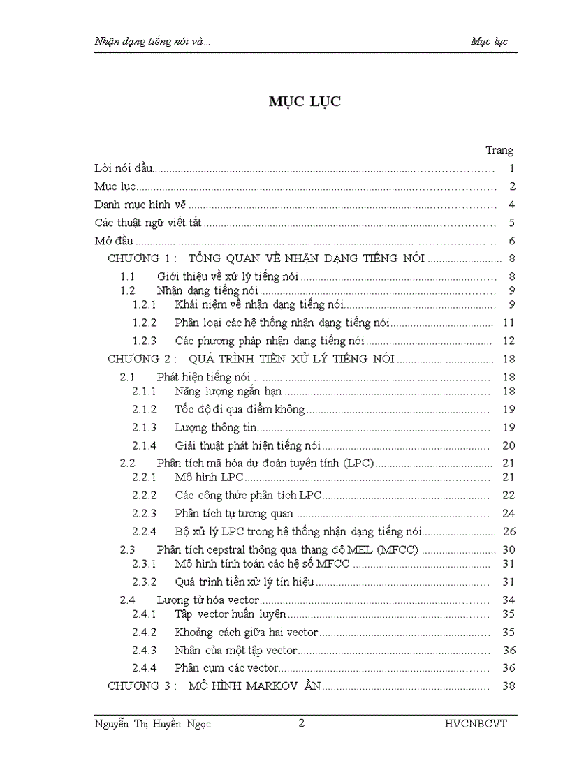 image for page Nhận dạng tiếng nói và ứng dụng tích hợp với các phần mềm máy tính