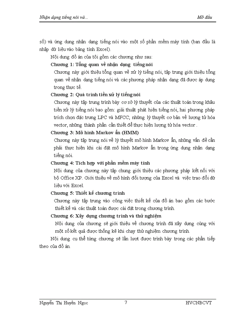 image for page Nhận dạng tiếng nói và ứng dụng tích hợp với các phần mềm máy tính
