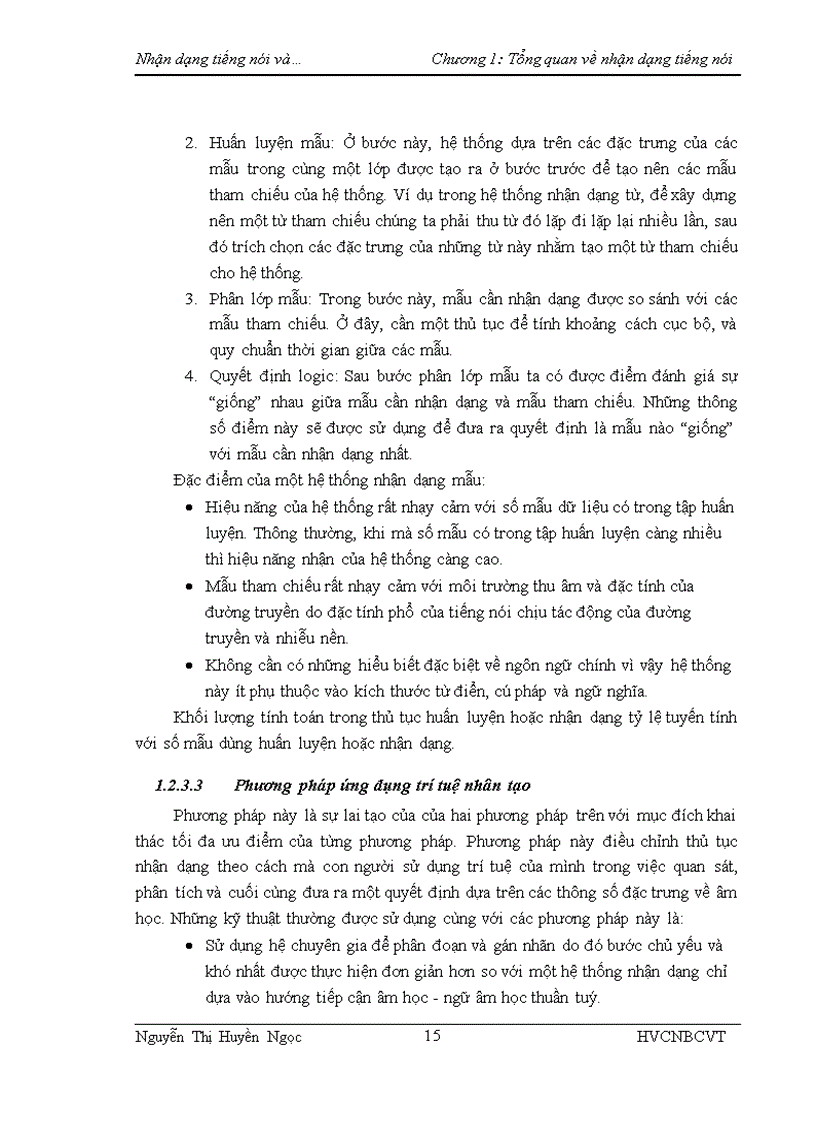 image for page Nhận dạng tiếng nói và ứng dụng tích hợp với các phần mềm máy tính