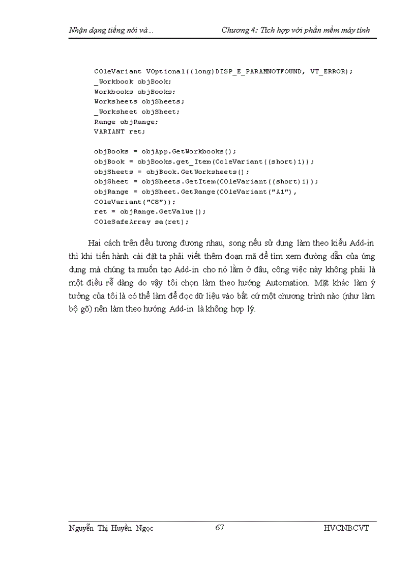 image for page Nhận dạng tiếng nói và ứng dụng tích hợp với các phần mềm máy tính