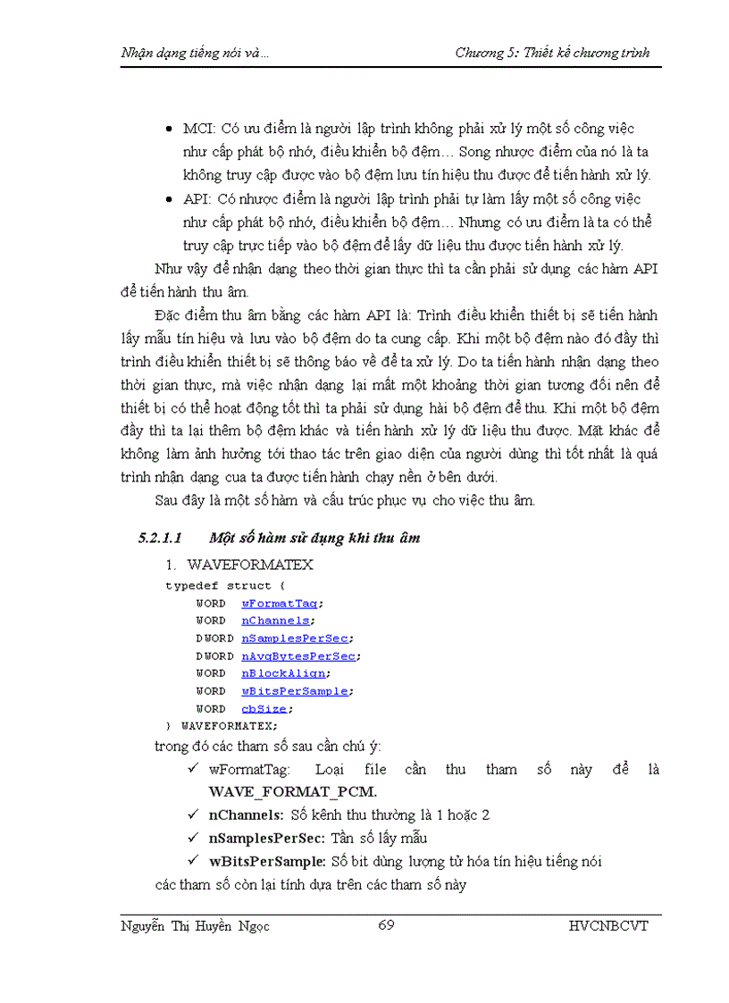 image for page Nhận dạng tiếng nói và ứng dụng tích hợp với các phần mềm máy tính