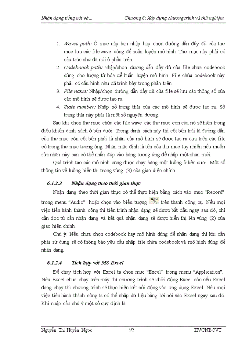 image for page Nhận dạng tiếng nói và ứng dụng tích hợp với các phần mềm máy tính