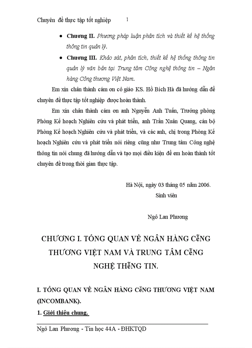 image for page Xây dựng hệ thống thông tin quản lý văn bản tại Trung Trung tâm Công nghệ thông tin Ngân hàng Công thương Việt Nam