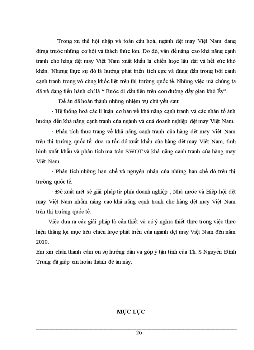 image for page Giải pháp nhằm nâng cao khả năng cạnh tranh của hàng dệt may Việt Nam trên thị trường quốc tế