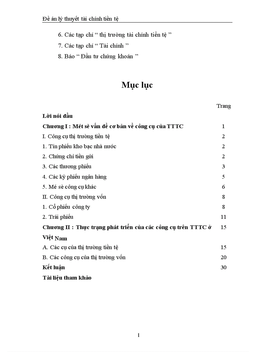 image for page Thực trạng phát triển các công cụ của TTTC ở Việt Nam