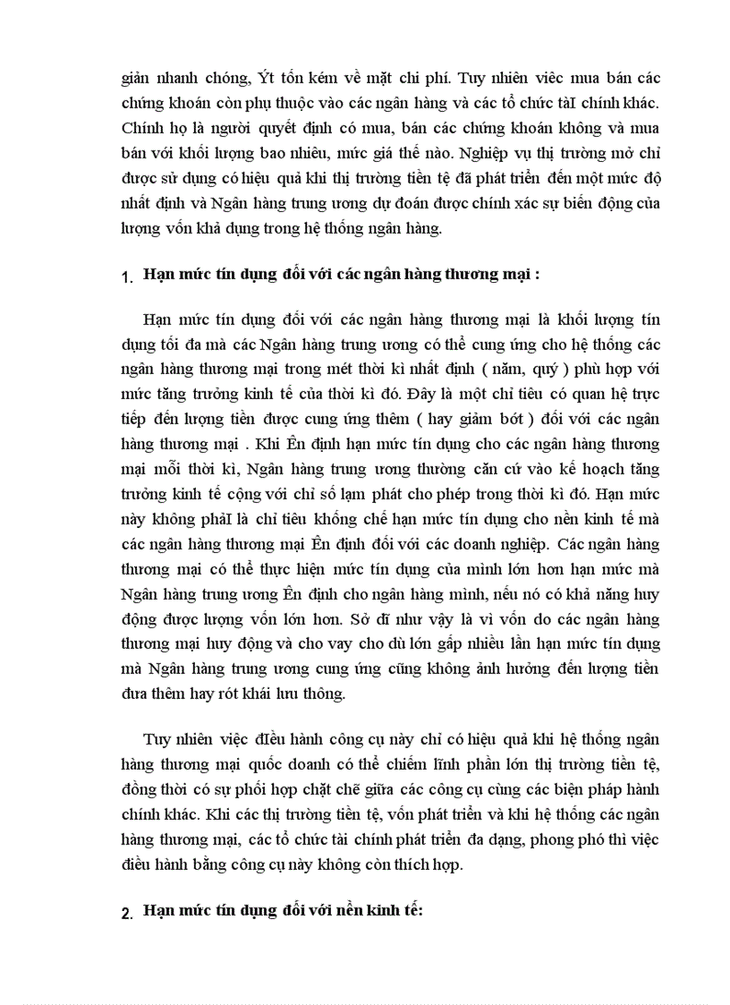 image for page Thực trạng việc sử dụng các công cụ của chính sách tiền tệ ở Việt Nam