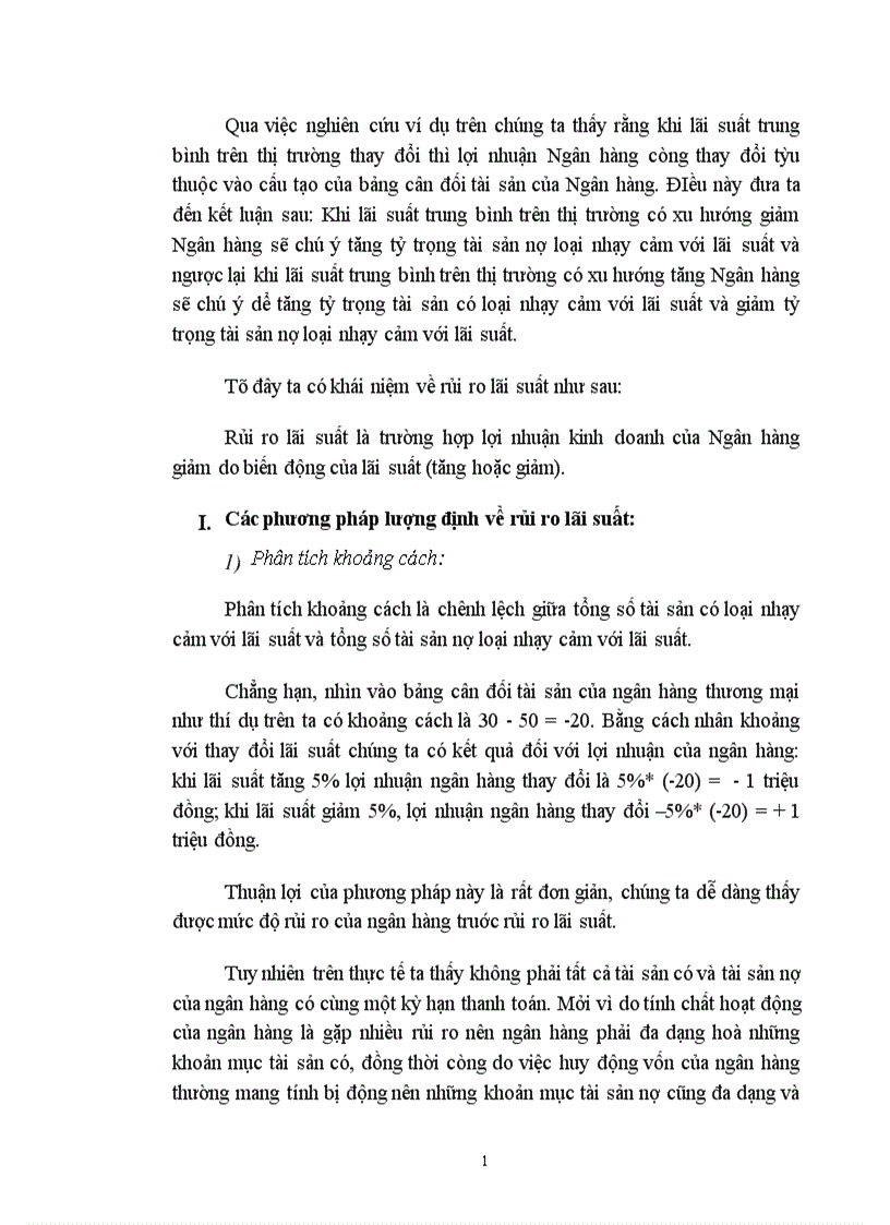 image for page Rủi ro lãi suất trong hoạt động kinh doanh Ngân hàng