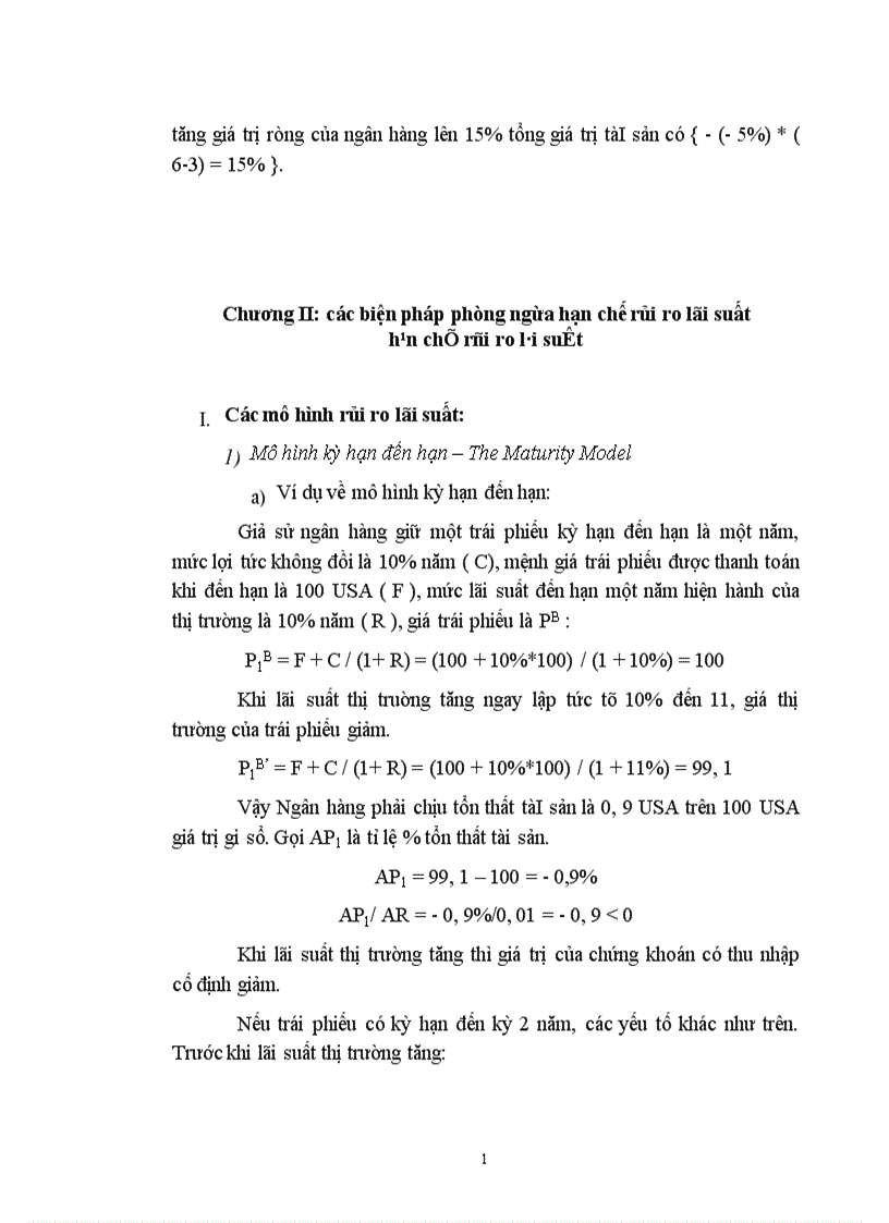 image for page Rủi ro lãi suất trong hoạt động kinh doanh Ngân hàng