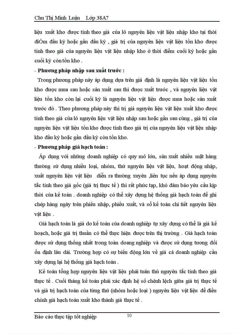 image for page Kế toán nguyên liệu vật liệu tại xí nghiệp X 18 công ty Hà Thành BQP 1