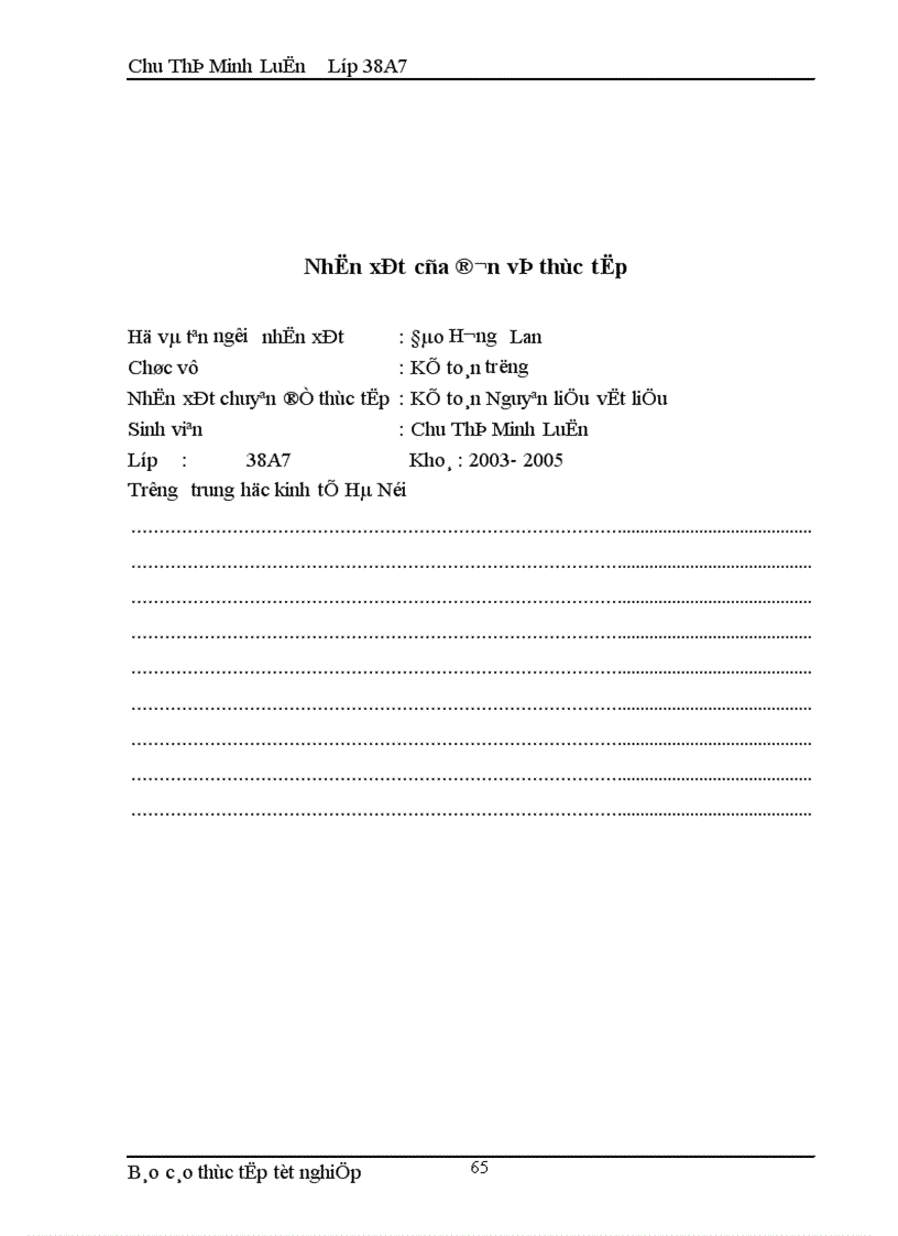 image for page Kế toán nguyên liệu vật liệu tại xí nghiệp X 18 công ty Hà Thành BQP 1