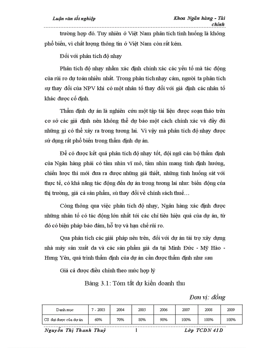 image for page Nâng cao chất lượng thẩm định tài chính dự án trong hoạt động cho vay tại Ngân Hàng Ngoại Thương Việt Nam 1