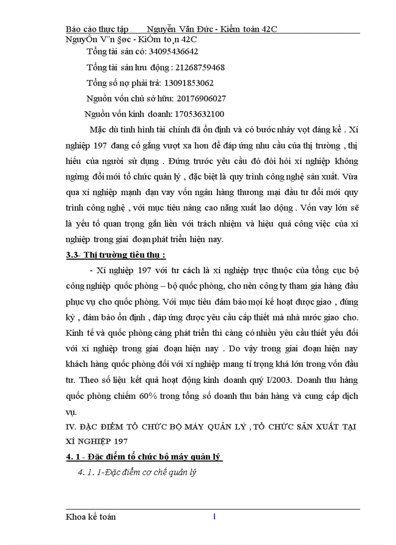 image for page Nhận xét và kiến nghị nhằm hoàn thiện công tác kế toán tại xí nghiệp 197