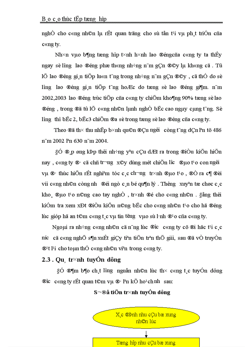 image for page Báo cáo thực tập tổng hợp tại Công ty Da Giầy Hà Nội