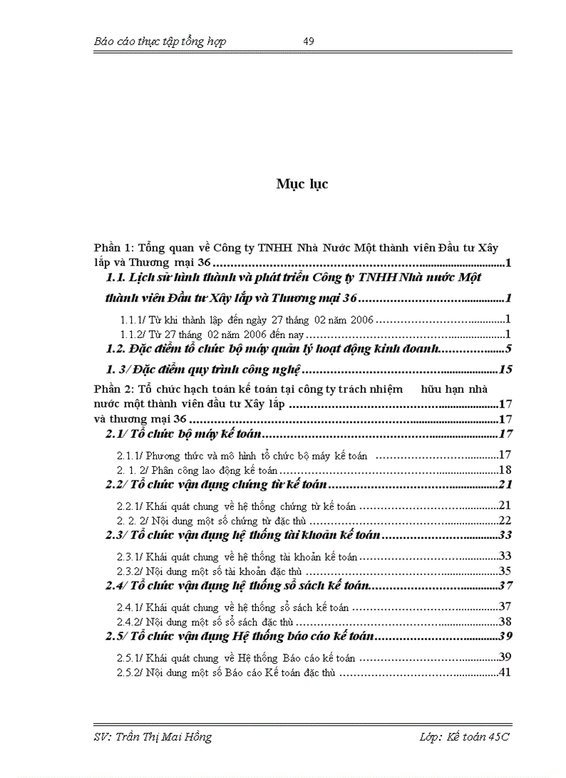 image for page Báo cáo thực tập tổng hợp tại Công ty TNHH Nhà Nước Một thành viên Đầu tư Xây lắp và Thương mại