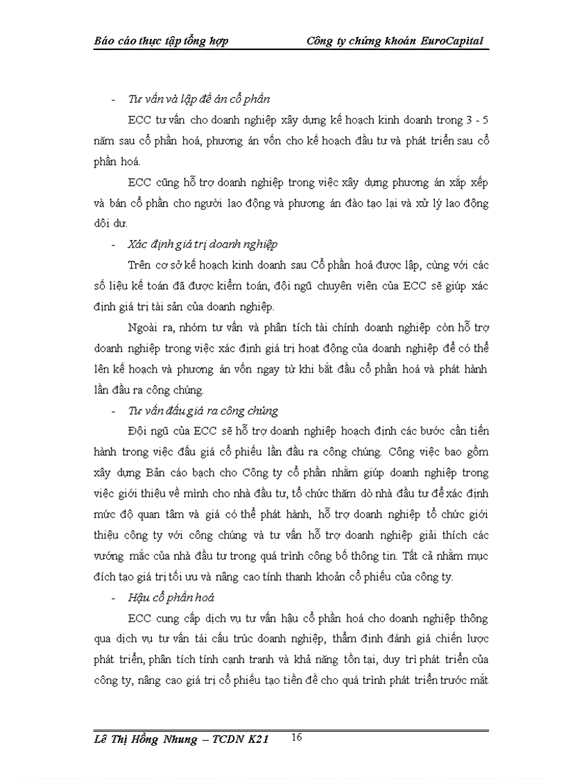 image for page Báo cáo thực tập tổng hợp tại Công ty chứng khoán EuroCapital