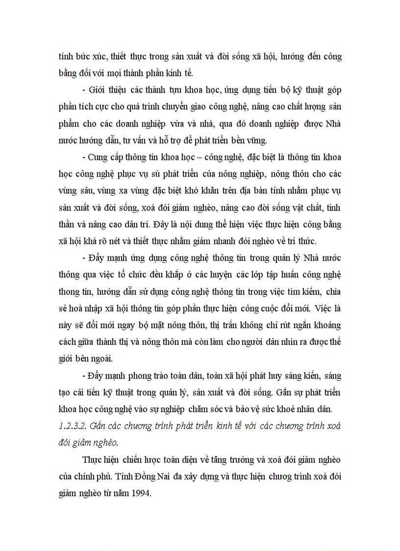 image for page Mối quan hệ giữa tăng trưởng kinh tế và công bằng xã hội trong quá trình công nghiệp hoá hiện đại hoá trên địa bàn tỉnh Đồng Nai