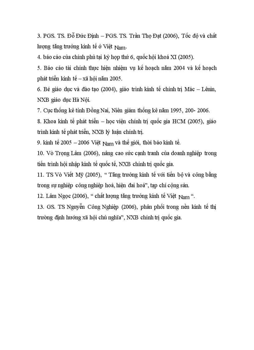 image for page Mối quan hệ giữa tăng trưởng kinh tế và công bằng xã hội trong quá trình công nghiệp hoá hiện đại hoá trên địa bàn tỉnh Đồng Nai