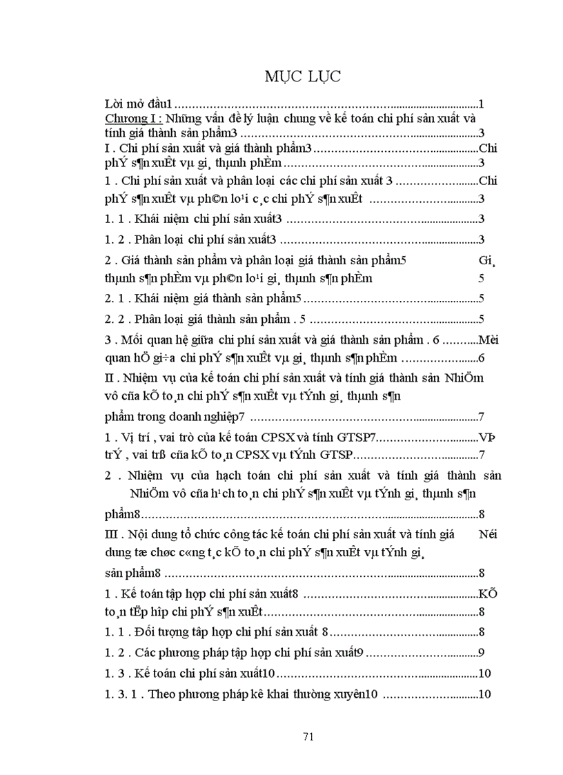 image for page Tổ chức kế toán chi phí sản xuất và tính giá thành sản phẩm ở Công ty sứ Thanh Trì VIGLACERA 1
