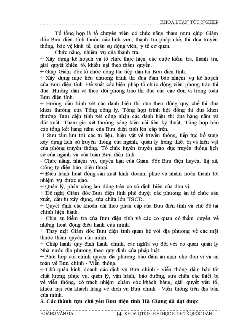 image for page Giải pháp hoàn thiện kế hoạch phát triển mạng lưới viễn thông tại Tỉnh Hà Giang giai đoạn 2003 2005