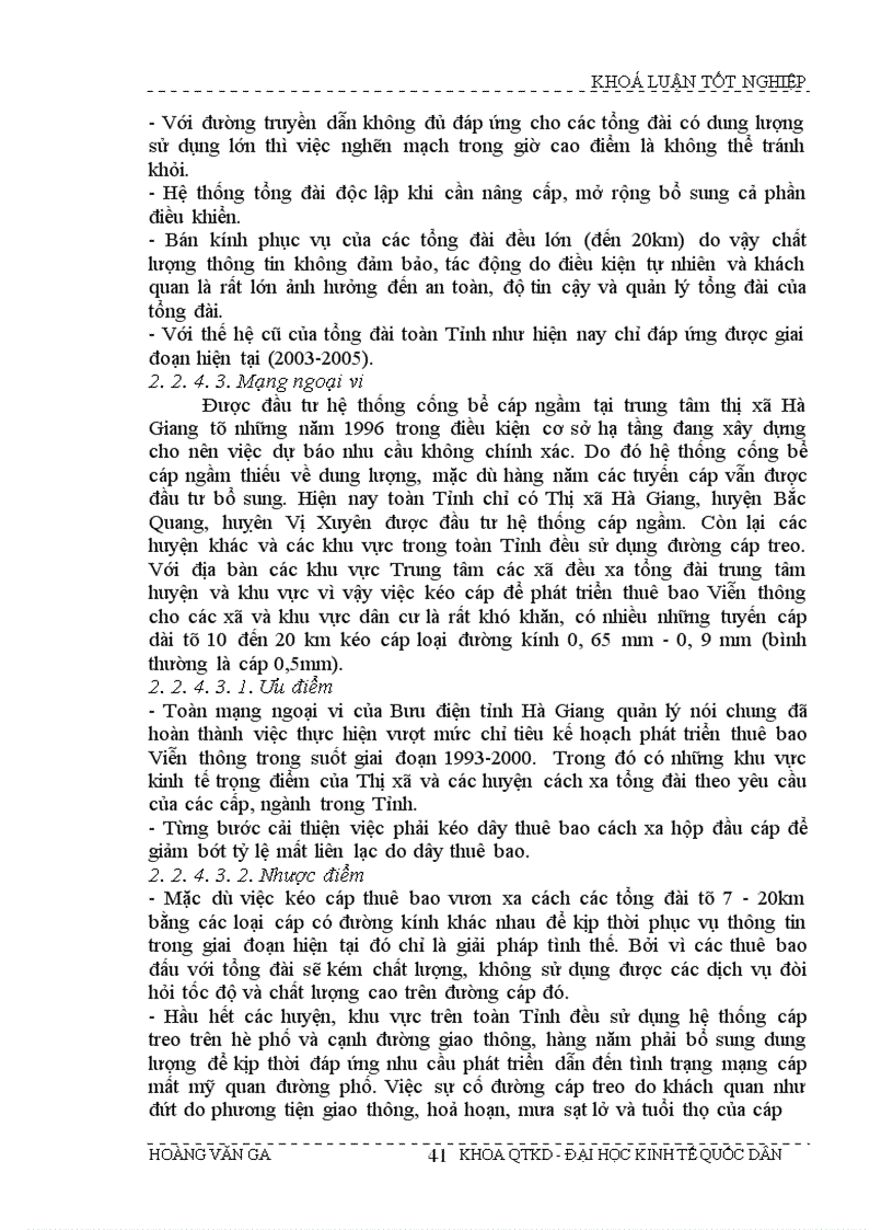 image for page Giải pháp hoàn thiện kế hoạch phát triển mạng lưới viễn thông tại Tỉnh Hà Giang giai đoạn 2003 2005