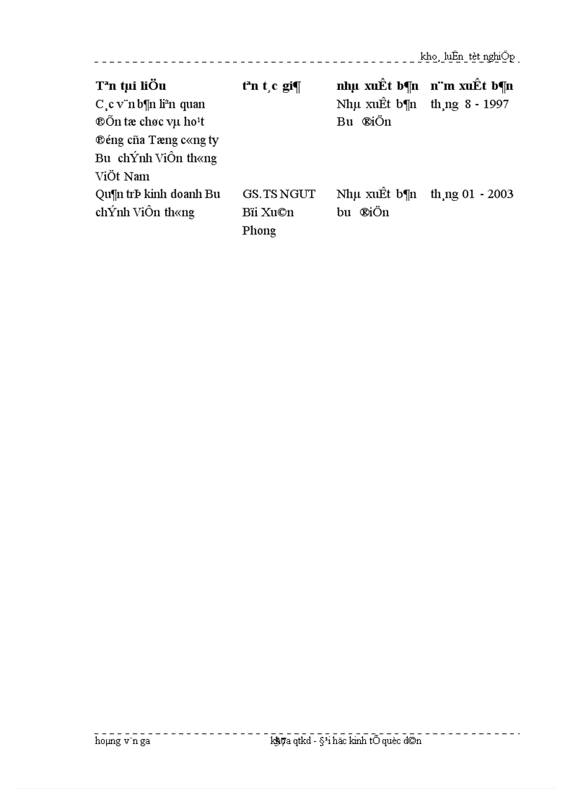 image for page Giải pháp hoàn thiện kế hoạch phát triển mạng lưới viễn thông tại Tỉnh Hà Giang giai đoạn 2003 2005