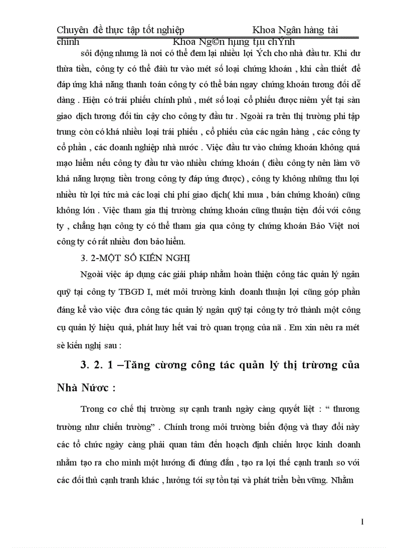 image for page Quản lý ngân quỹ tại Công ty TBGDI 1