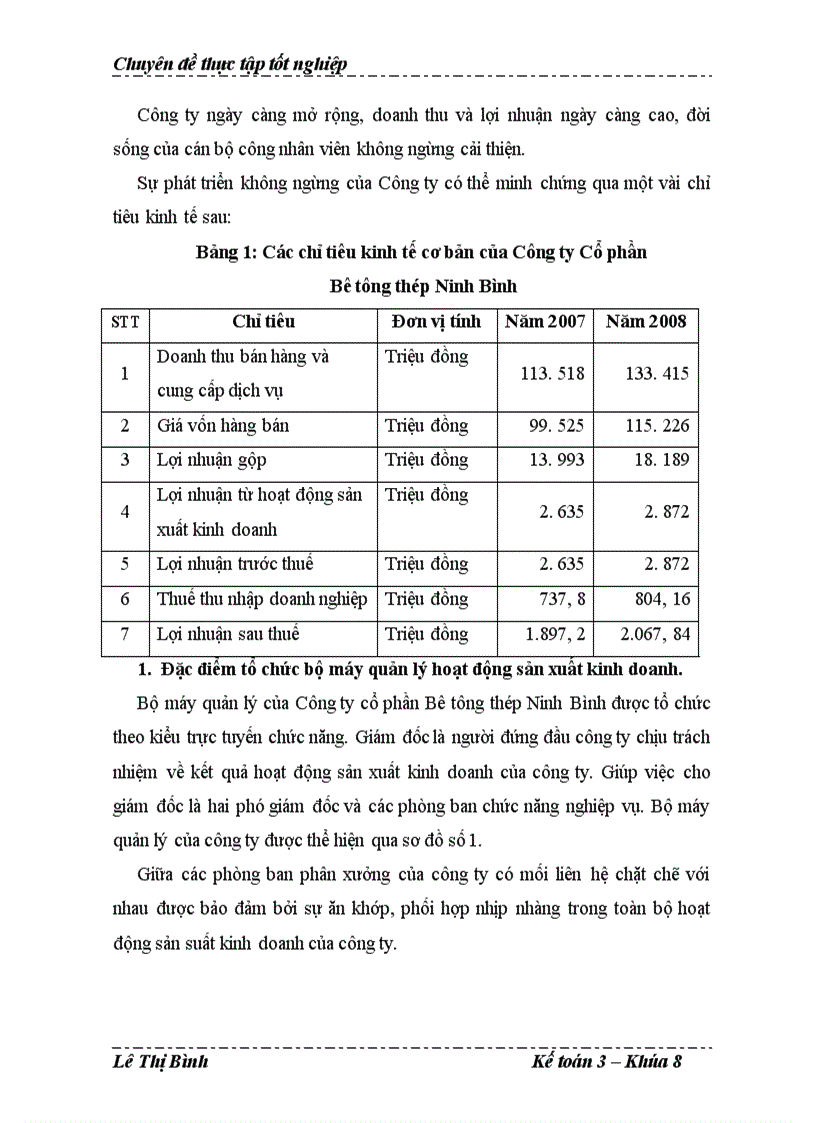 image for page Hoàn thiện kế toán chi phí sản xuất và tính giá thành sản phẩm tại Công ty cổ phần Bê tông thép Ninh Bình 1