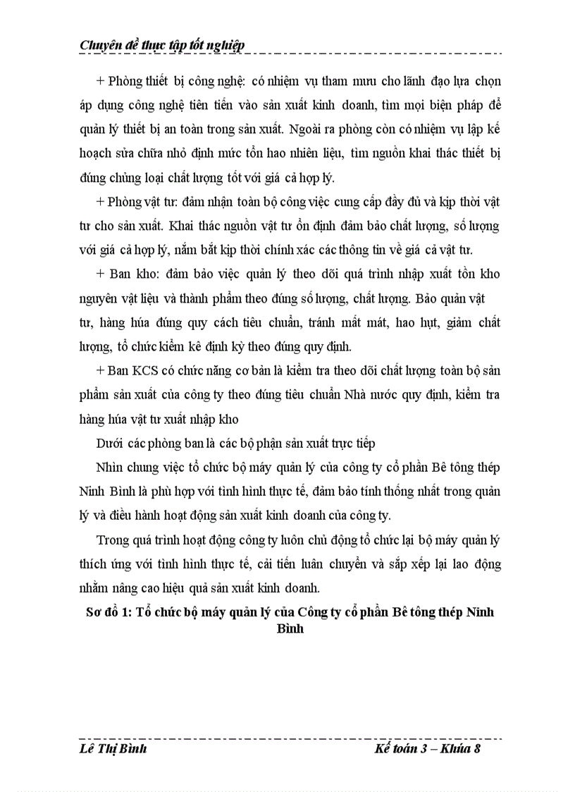 image for page Hoàn thiện kế toán chi phí sản xuất và tính giá thành sản phẩm tại Công ty cổ phần Bê tông thép Ninh Bình 1