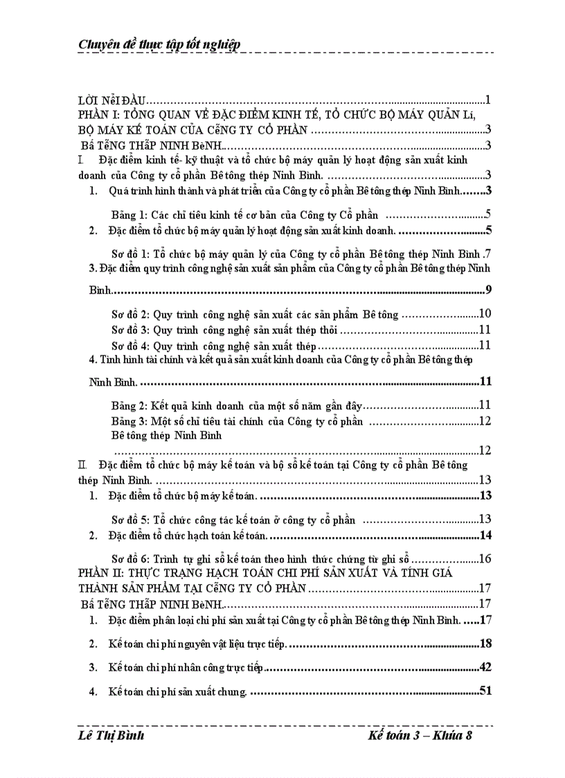 image for page Hoàn thiện kế toán chi phí sản xuất và tính giá thành sản phẩm tại Công ty cổ phần Bê tông thép Ninh Bình 1