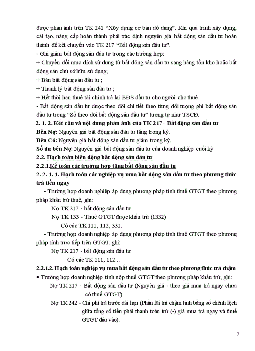 image for page Một số nhận xét về công tác hạch toán bất động sản đầu tư trong các doanh nghiệp ở Việt Nam 1