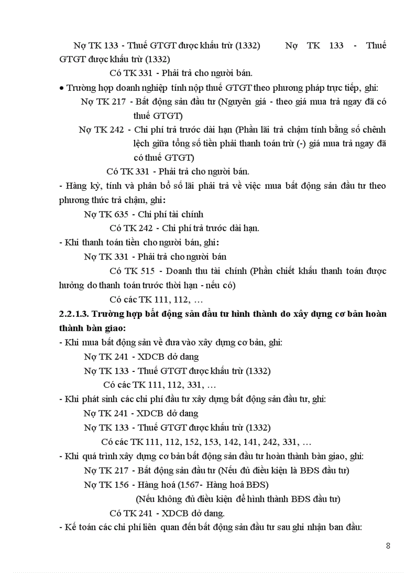 image for page Một số nhận xét về công tác hạch toán bất động sản đầu tư trong các doanh nghiệp ở Việt Nam 1