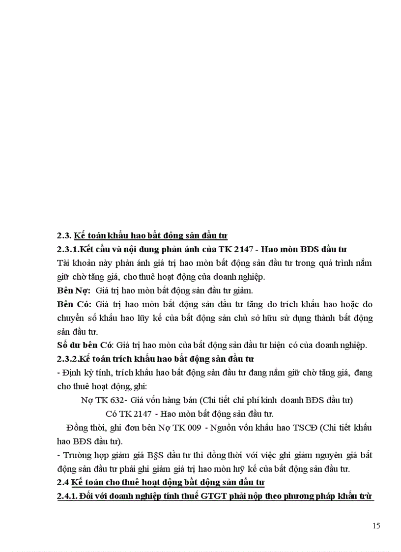 image for page Một số nhận xét về công tác hạch toán bất động sản đầu tư trong các doanh nghiệp ở Việt Nam 1
