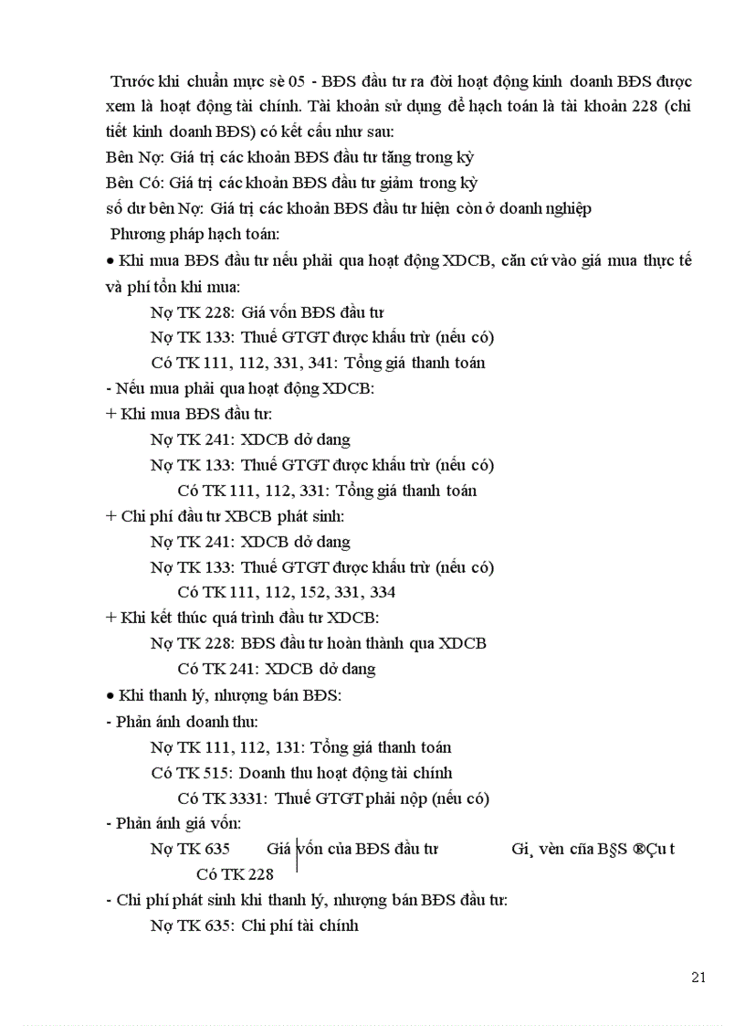 image for page Một số nhận xét về công tác hạch toán bất động sản đầu tư trong các doanh nghiệp ở Việt Nam 1