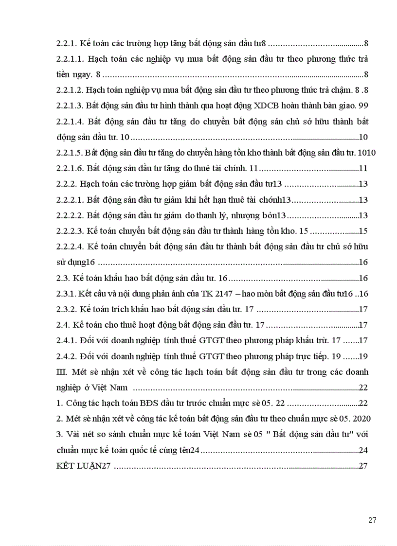 image for page Một số nhận xét về công tác hạch toán bất động sản đầu tư trong các doanh nghiệp ở Việt Nam 1