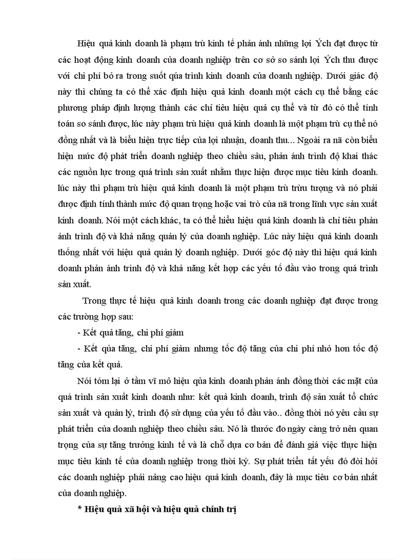 image for page Hiệu quả kinh doanh trong các doanh nghiệp 1