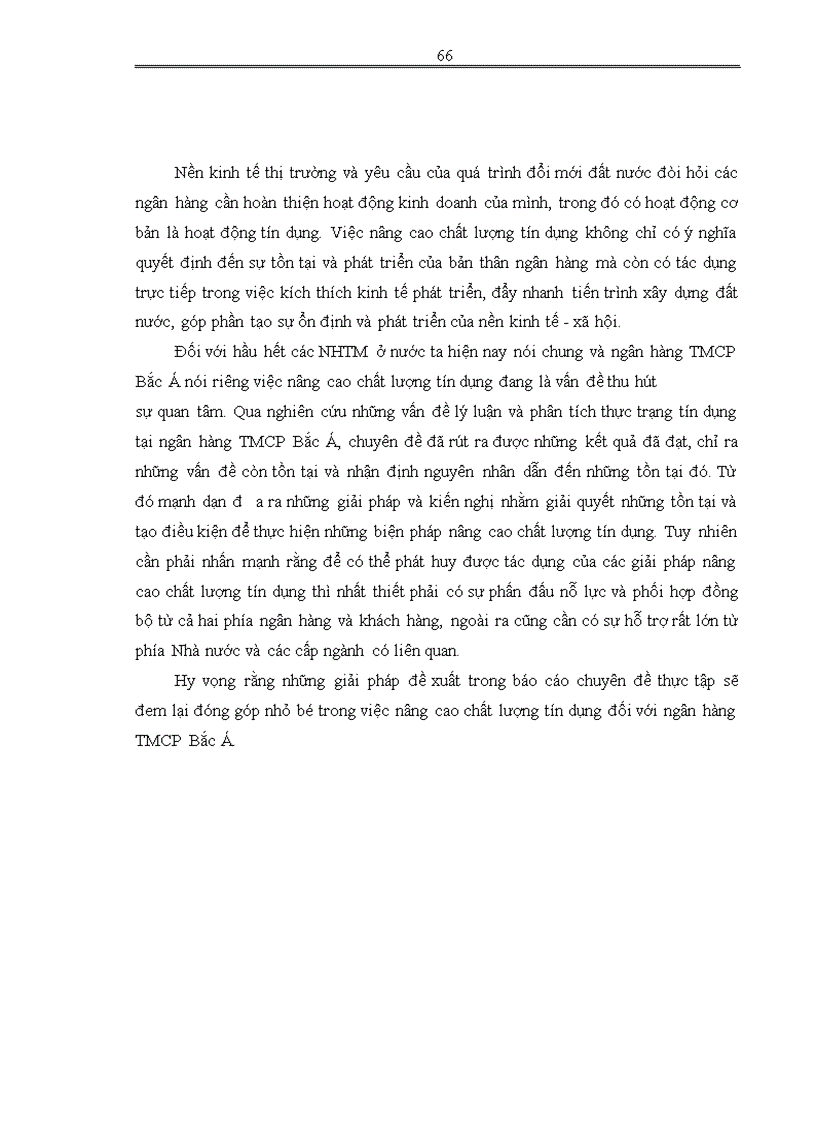 image for page Giải pháp nâng cao chất lượng tín dụng tại Ngân hàng thương mại cổ phần Bắc Á