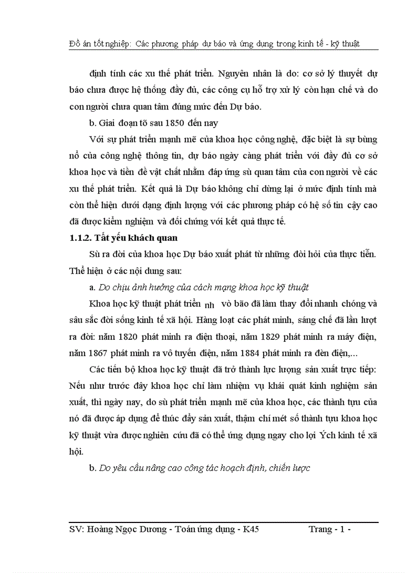 image for page Các phương pháp dự báo và ứng dụng trong kinh tế kỹ thuật