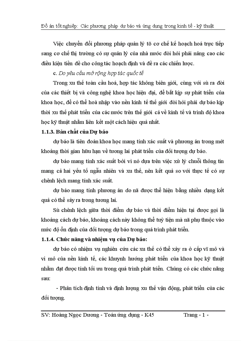 image for page Các phương pháp dự báo và ứng dụng trong kinh tế kỹ thuật