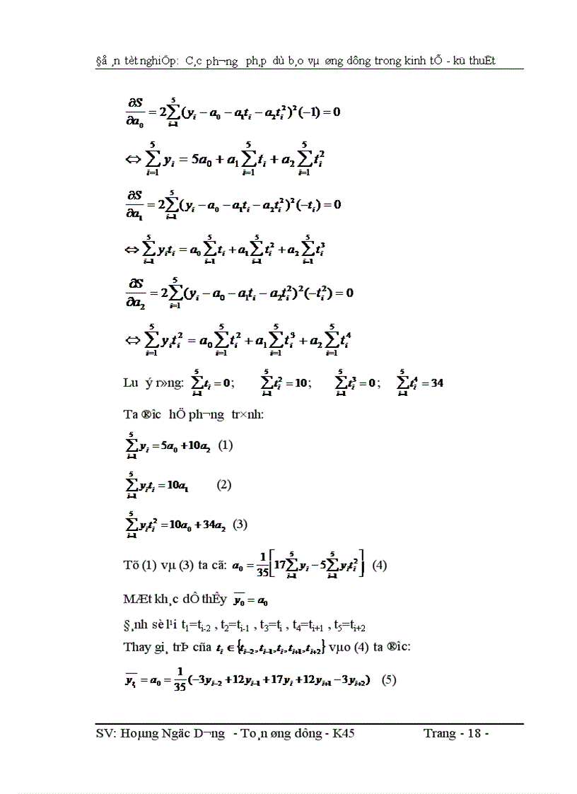 image for page Các phương pháp dự báo và ứng dụng trong kinh tế kỹ thuật