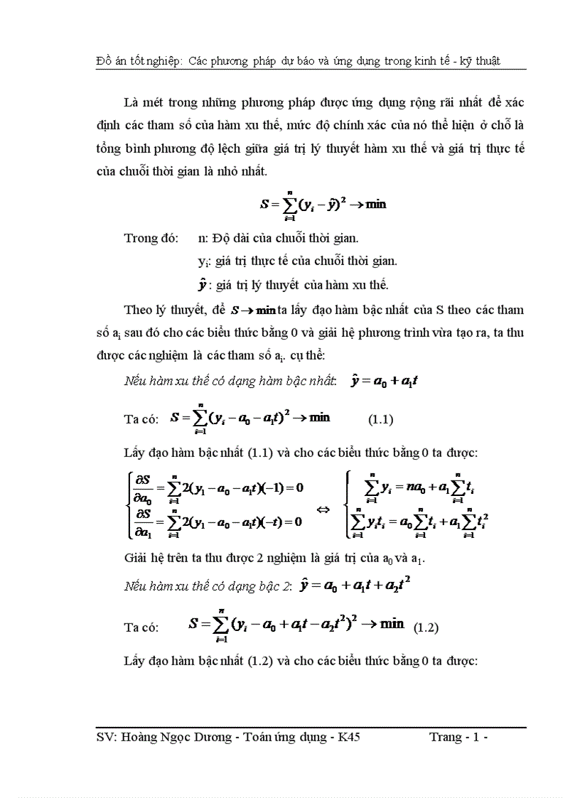 image for page Các phương pháp dự báo và ứng dụng trong kinh tế kỹ thuật
