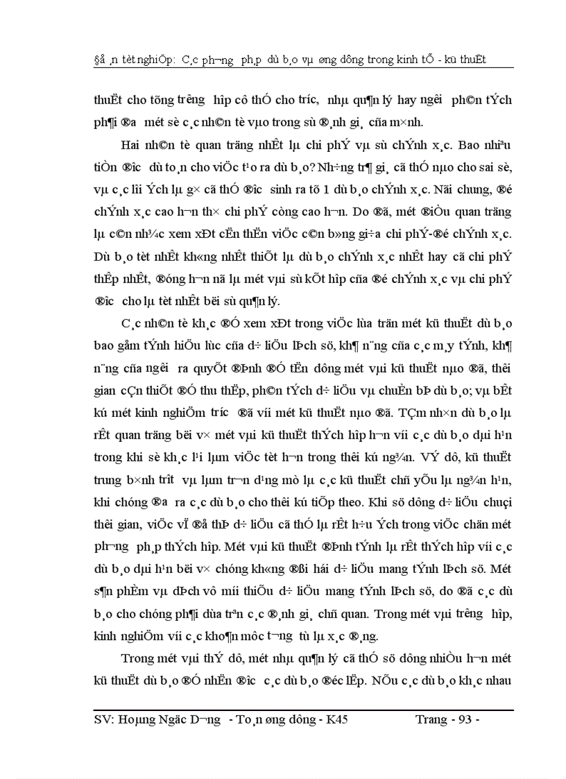 image for page Các phương pháp dự báo và ứng dụng trong kinh tế kỹ thuật