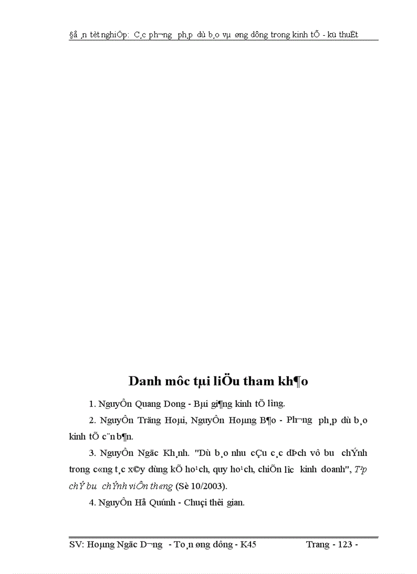 image for page Các phương pháp dự báo và ứng dụng trong kinh tế kỹ thuật