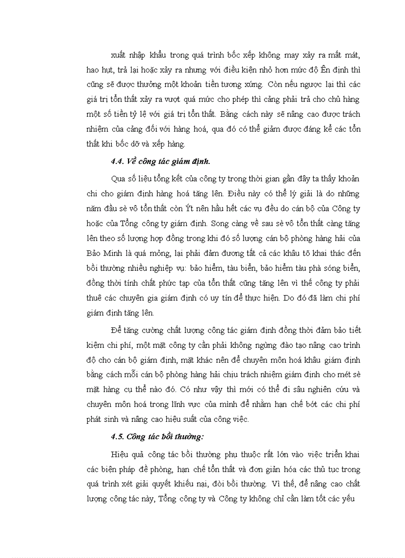 image for page Tình hình triển khai nghiệp vụ bảo hiểm hàng hoá xuất nhập khẩu vận chuyển bằng đường biển tại Bảo Minh Hà Nội 1