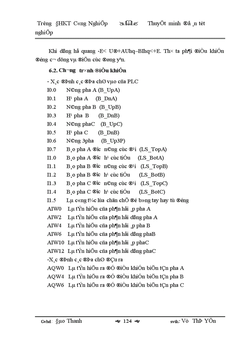 image for page Thiết kế hệ thống điều khiển nâng hạ điện cực lò hồ quang ứng dụng biến tần và PLC S7 200