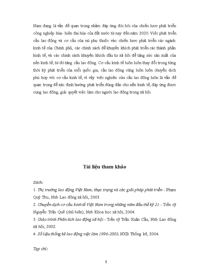 image for page Cầu lao động trong chuyển dịch cơ cấu kinh tế ở Việt Nam hiện nay 1