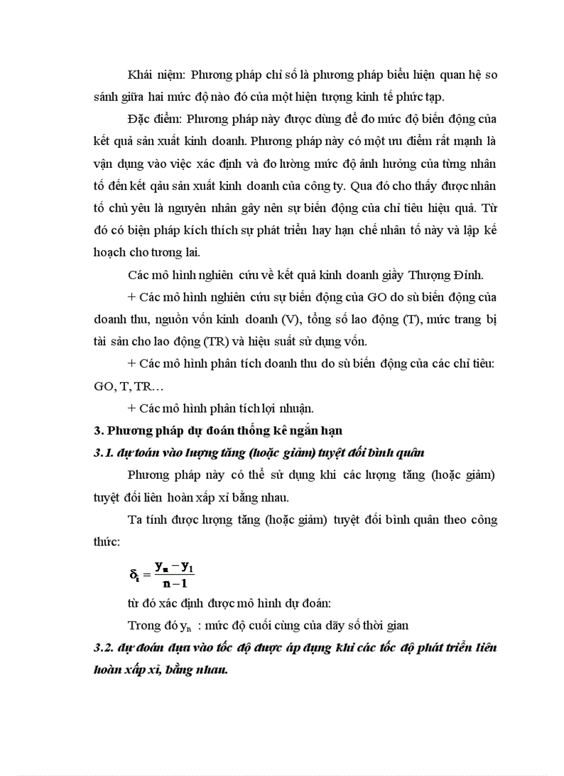 image for page Vận dụng một số phương pháp thống kê phân tích kế quả sản xuất kinh doanh công ty giầy Thượng Đình giai đoạn 1999 2004 và dự báo cho năm 2005 2006 1