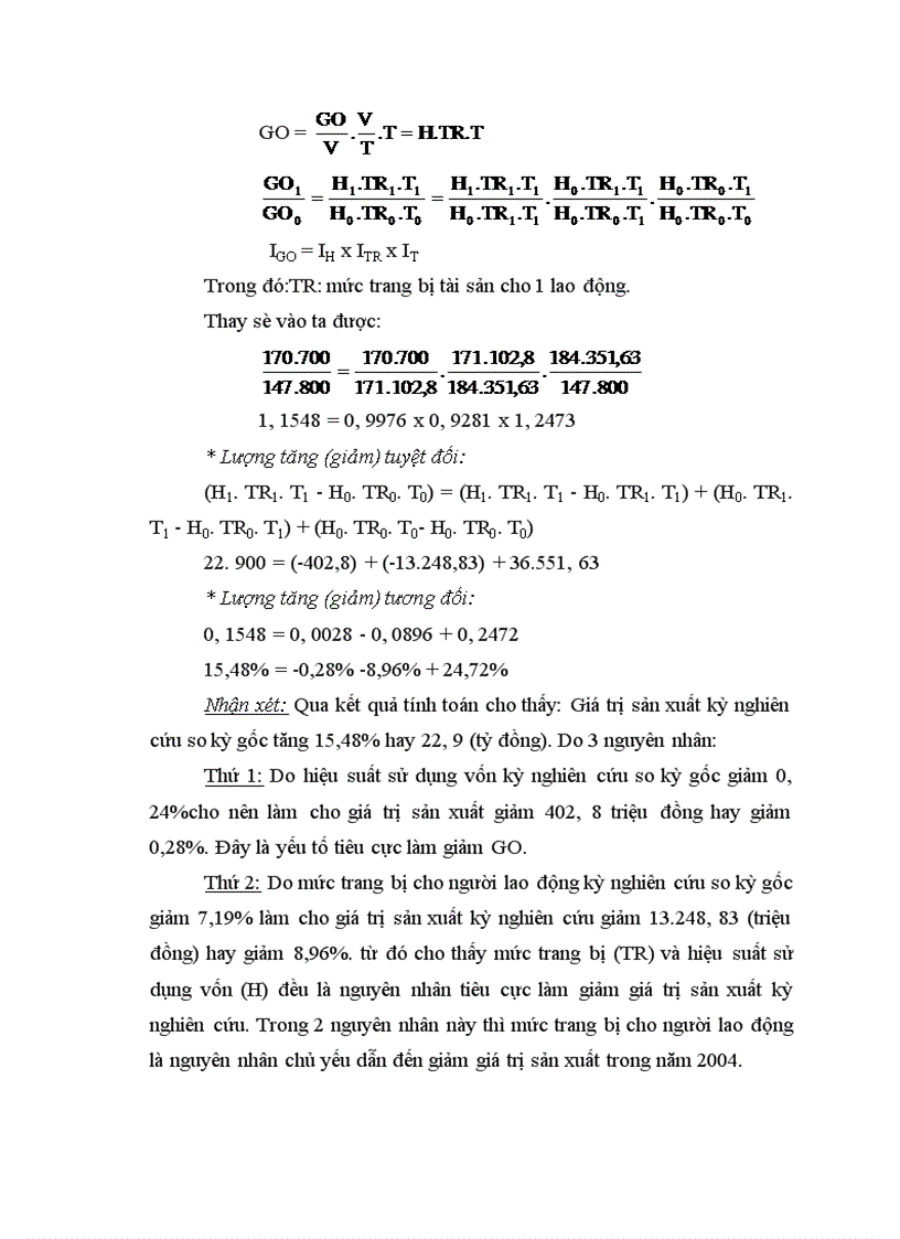 image for page Vận dụng một số phương pháp thống kê phân tích kế quả sản xuất kinh doanh công ty giầy Thượng Đình giai đoạn 1999 2004 và dự báo cho năm 2005 2006 1